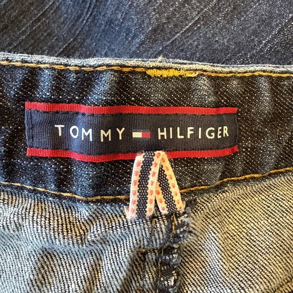 Tommy Hilfiger dark wash straight leg jeans size 10 S - Picture 6 of 8